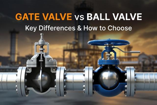 Ball Valve vs Gate Valve: How to Choose the Right Valve for Your Application