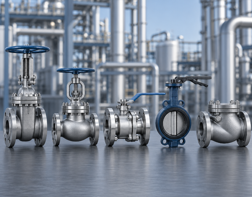 What Are the Main Types of Industrial Valves?