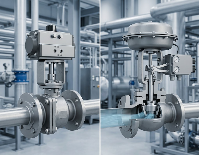 What Is the Difference Between On-Off and Control Valves?